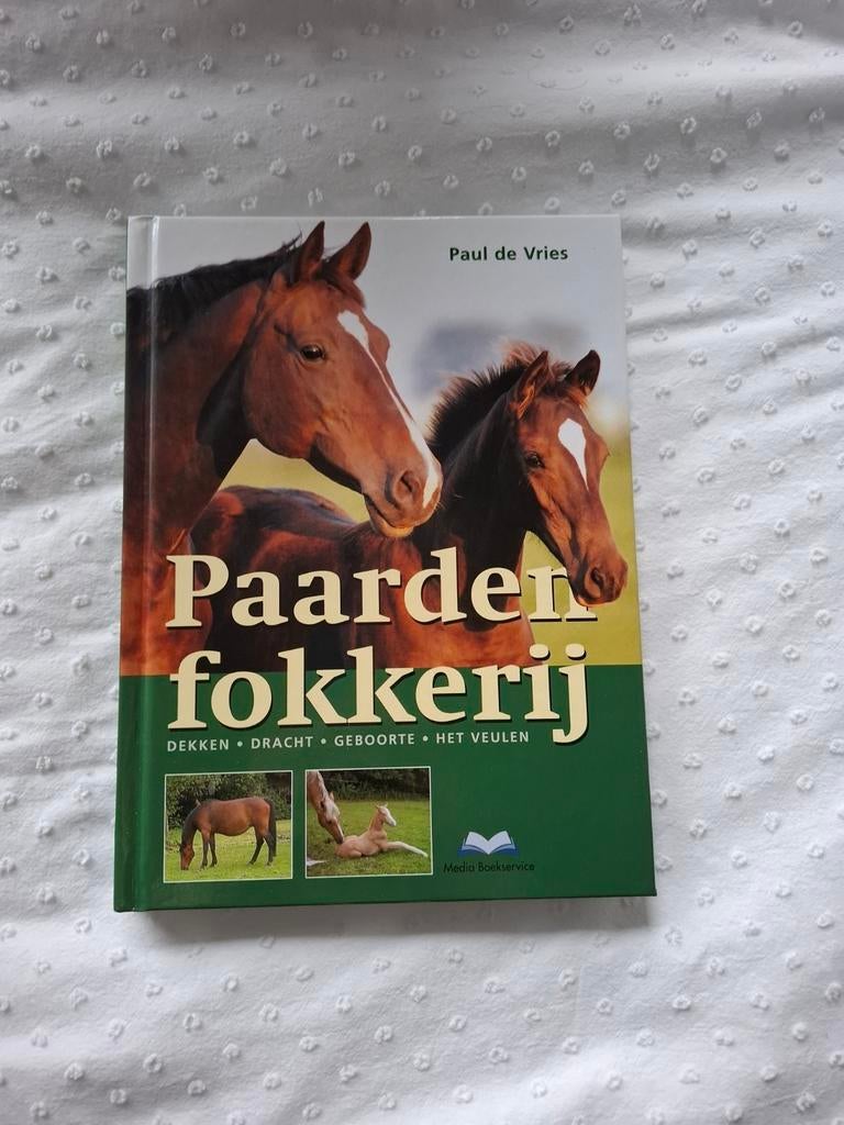 NIEUW .. Paul de Vries - Paardenfokkerij, Paul de Vries, Ophalen of Verzenden, Zo goed als nieuw, Paarden of Pony's