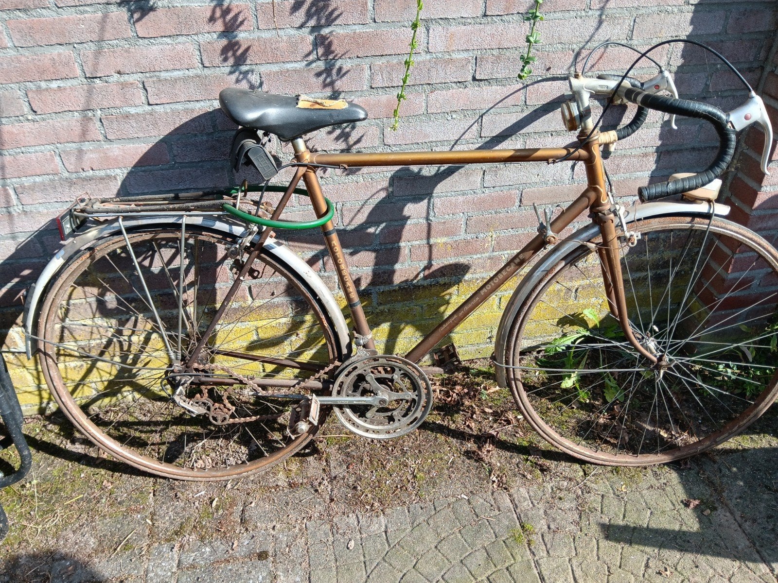 Vintage Motobecane racefiets - Opknapper, Gebruikt, Velgrem, Ophalen, Overige merken