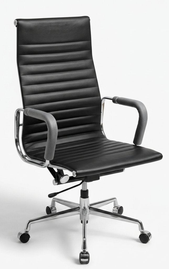 Eames-style bureaustoelen (5 stuks), Ophalen, Gebruikt, Zwart, Bureaustoel