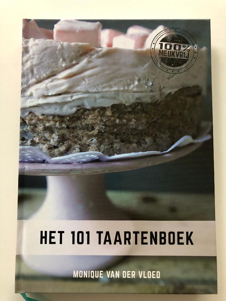 Het 101 taartenboek, Boeken, Kookboeken, Monique van der Vloed, Verzenden, Zo goed als nieuw, Europa