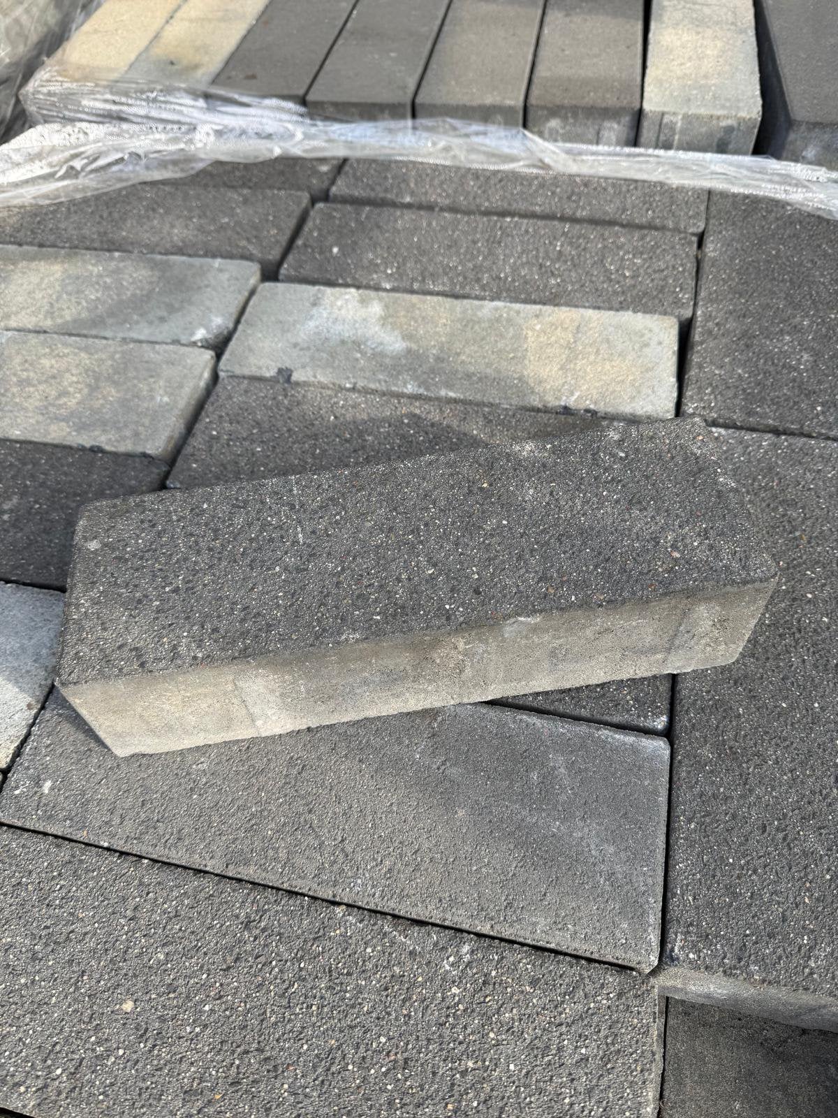 Sier betonstenen Antraciet, Tuin en Terras, Ophalen, Beton, Terrastegels
