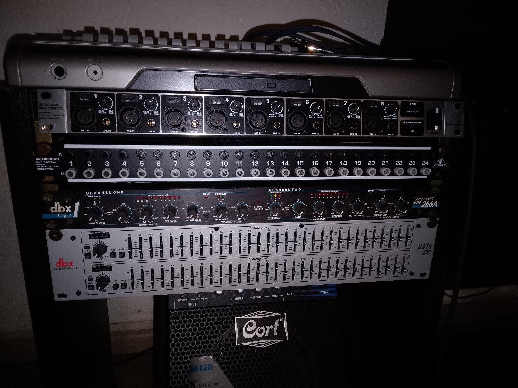 Behringer Patchbay, Ophalen, Gebruikt, Apparatuur