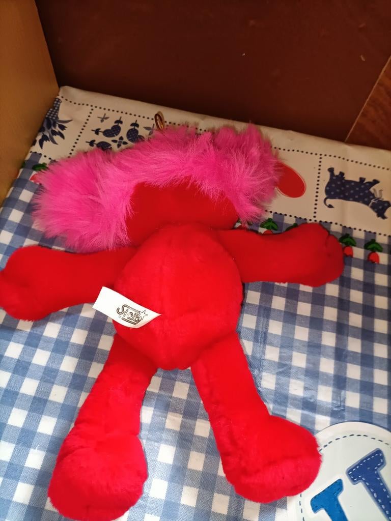 Little Plum / Stelly knuffel van Sesamstraat Elmo & friends, Ophalen of Verzenden, Zo goed als nieuw, Overige typen
