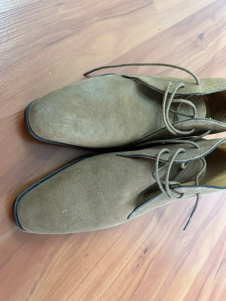 Italiaanse Suède Veterschoenen / Desert Boots | Maat 39, Ophalen, Bruin, Boots, Nieuw