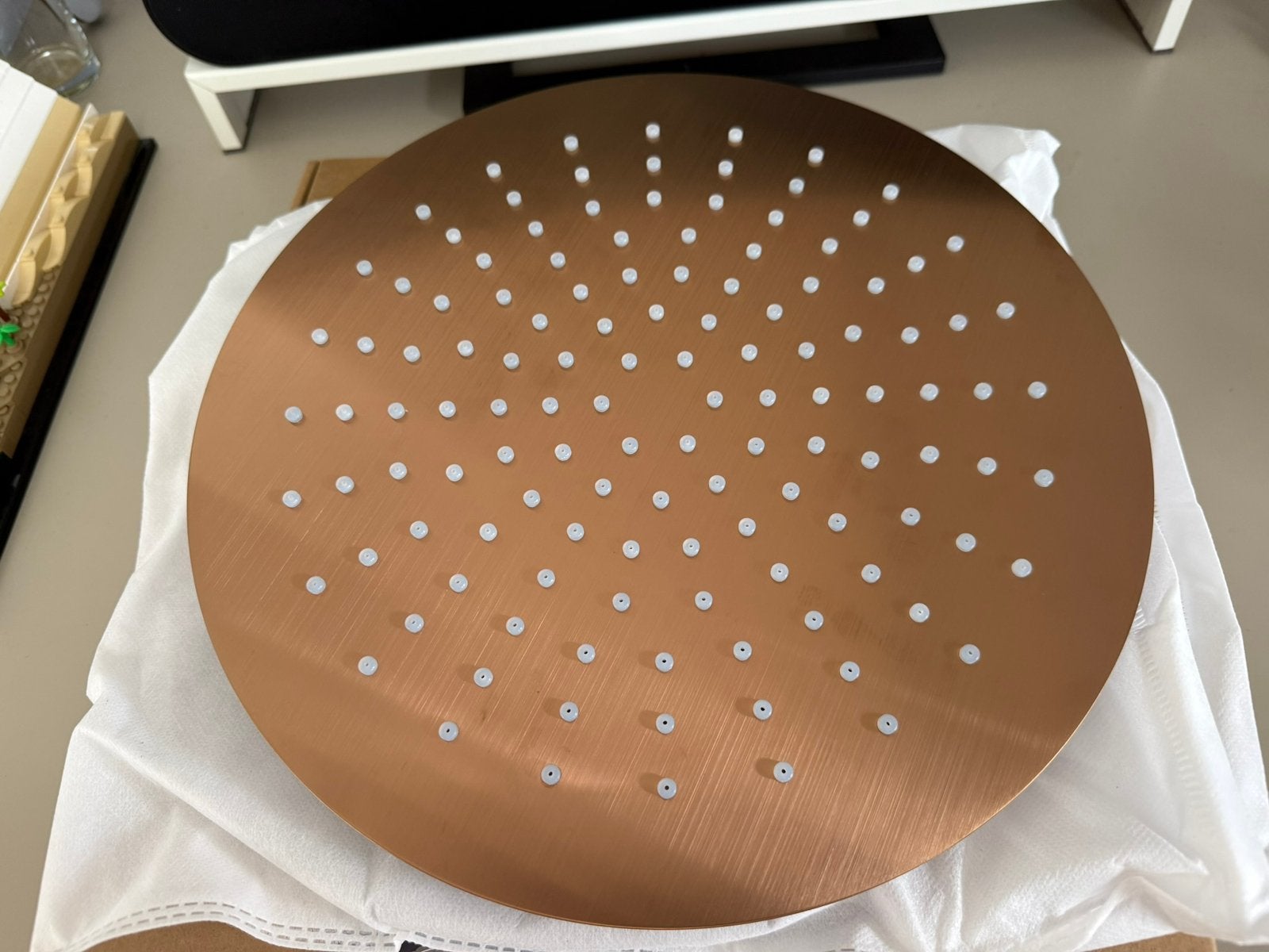 IVY douchekop matt copper, Ophalen of Verzenden