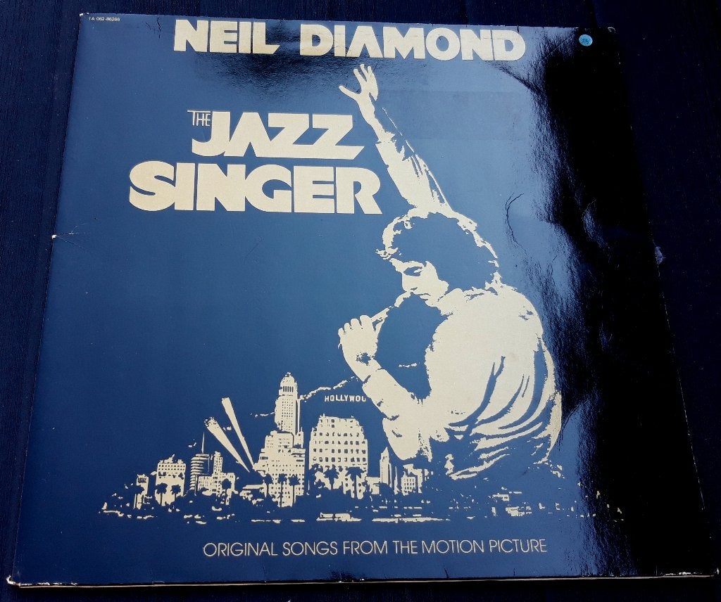 LP The Jazz Singer Neil Diamond, Cd's en Dvd's, Ophalen, LP, Gebruikt, Singer-songwriter