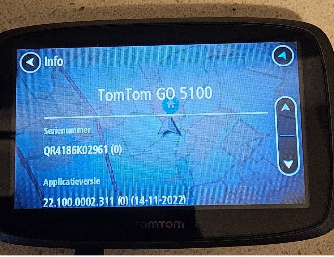 TomTom GO 5100 GPS Navigatiesysteem, Auto diversen, Ophalen