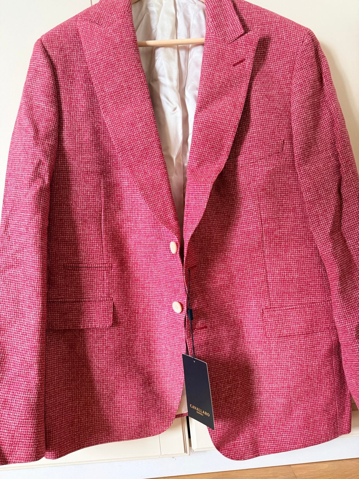 Cavallaro Napoli Jasje - Nieuw met kaartjes, Ophalen of Verzenden, Nieuw, Rood