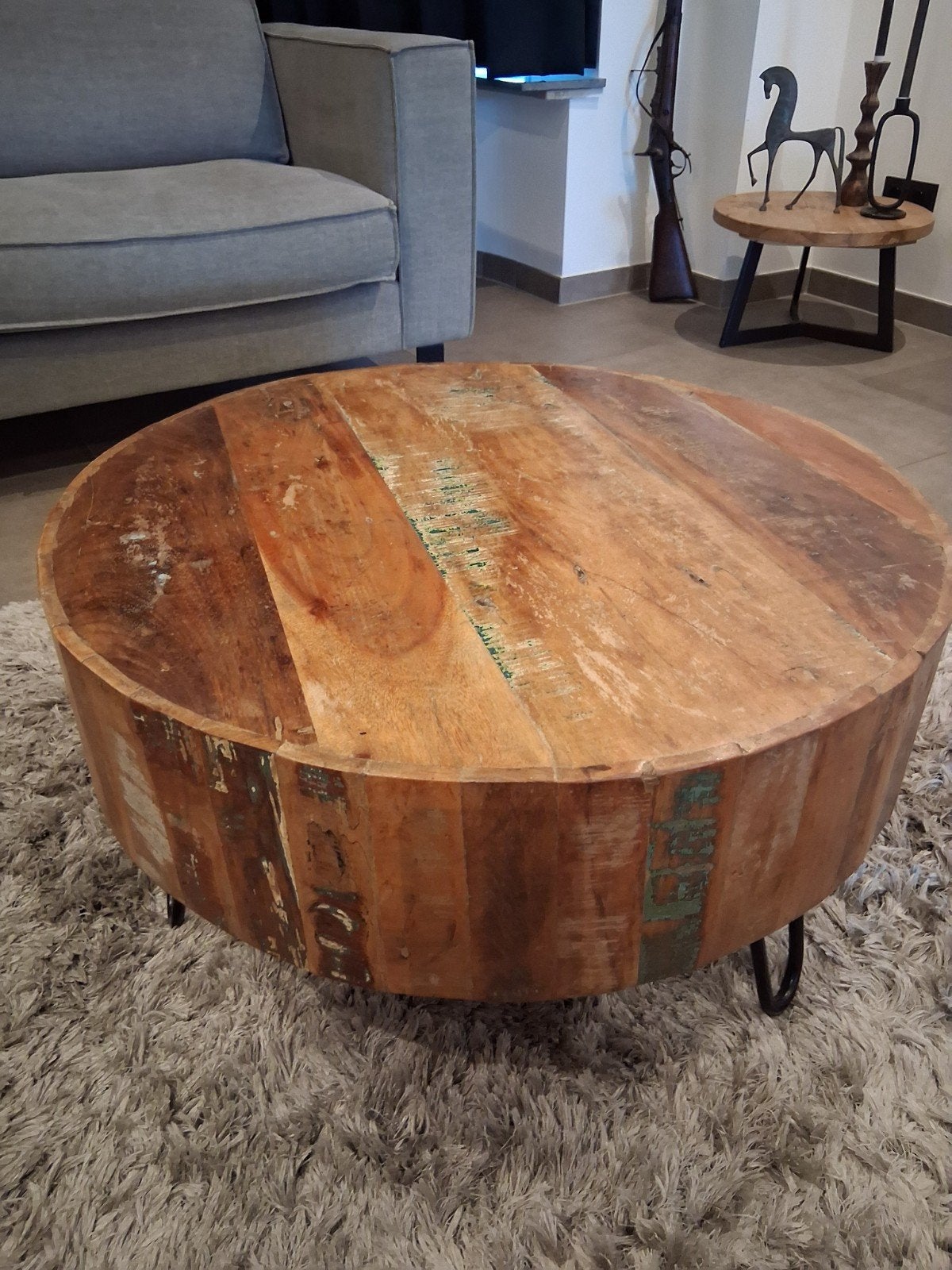 Salontafel, Ophalen, 100 tot 150 cm, 50 tot 100 cm, Zo goed als nieuw