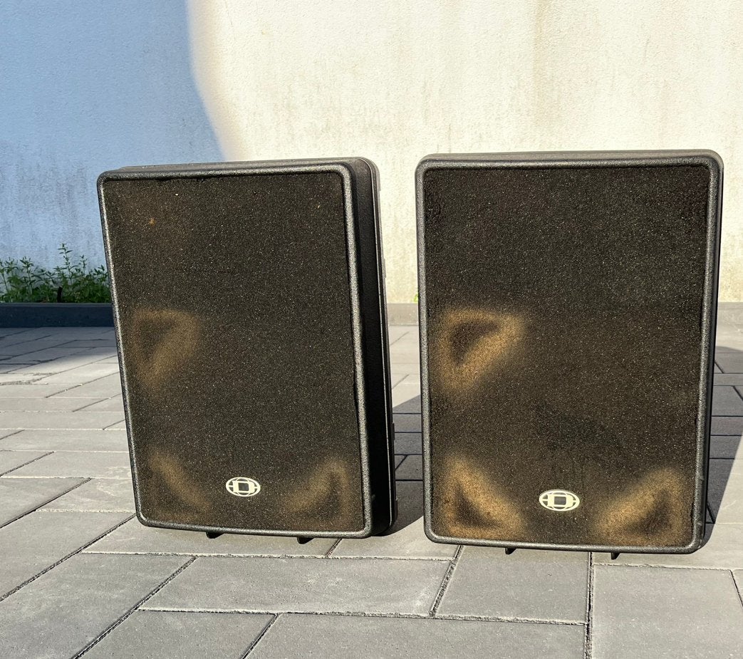 2x DYNACORD D12 speaker, Muziek en Instrumenten, Versterkers | Keyboard, Monitor en PA, Ophalen, Gebruikt