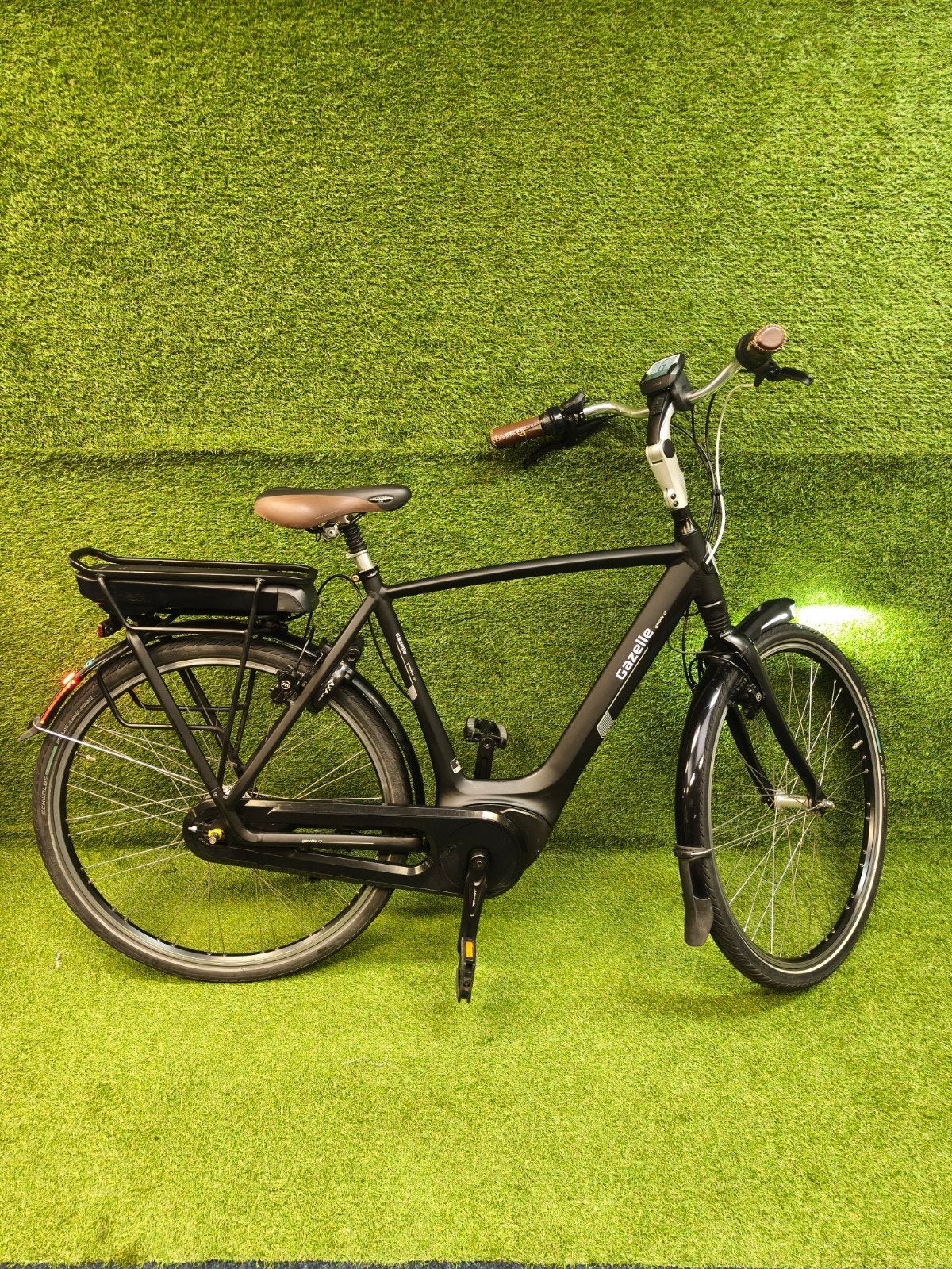 Gazelle Grenoble C7 Active Line Plus elektrische Herenfiets, Ophalen, Versnellingen, 49 tot 53 cm, Zo goed als nieuw