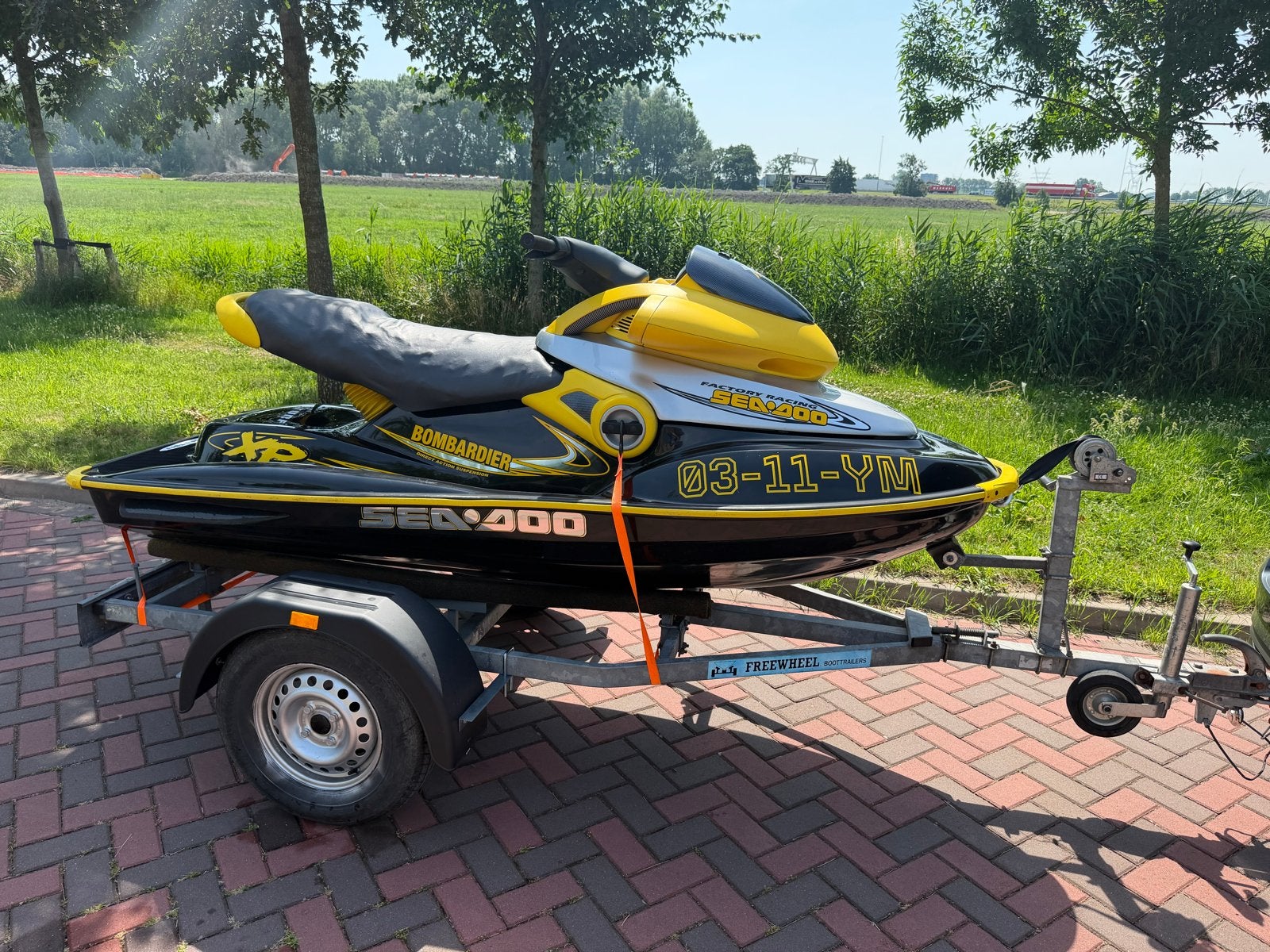 Seadoo Bombardier XP Limited met kanteltrailer, Watersport en Boten, Ophalen, Gebruikt, Benzine, 120 tot 200 pk
