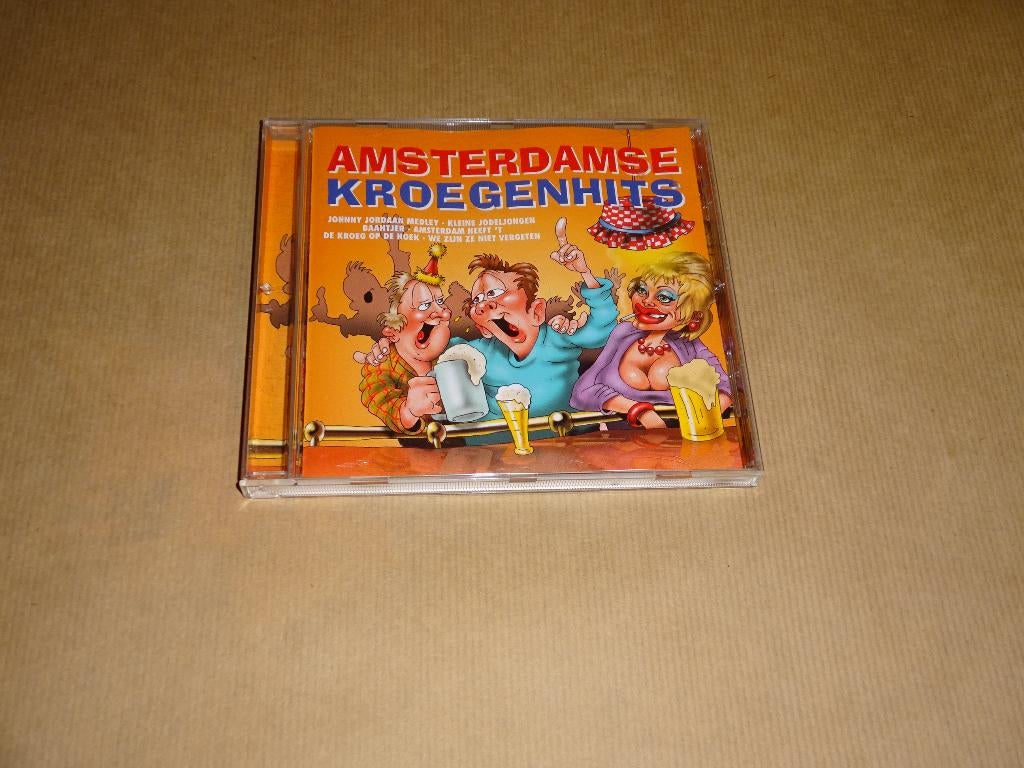 CD Amsterdamse Kroegenhits, Ophalen of Verzenden, Gebruikt, Levenslied of Smartlap