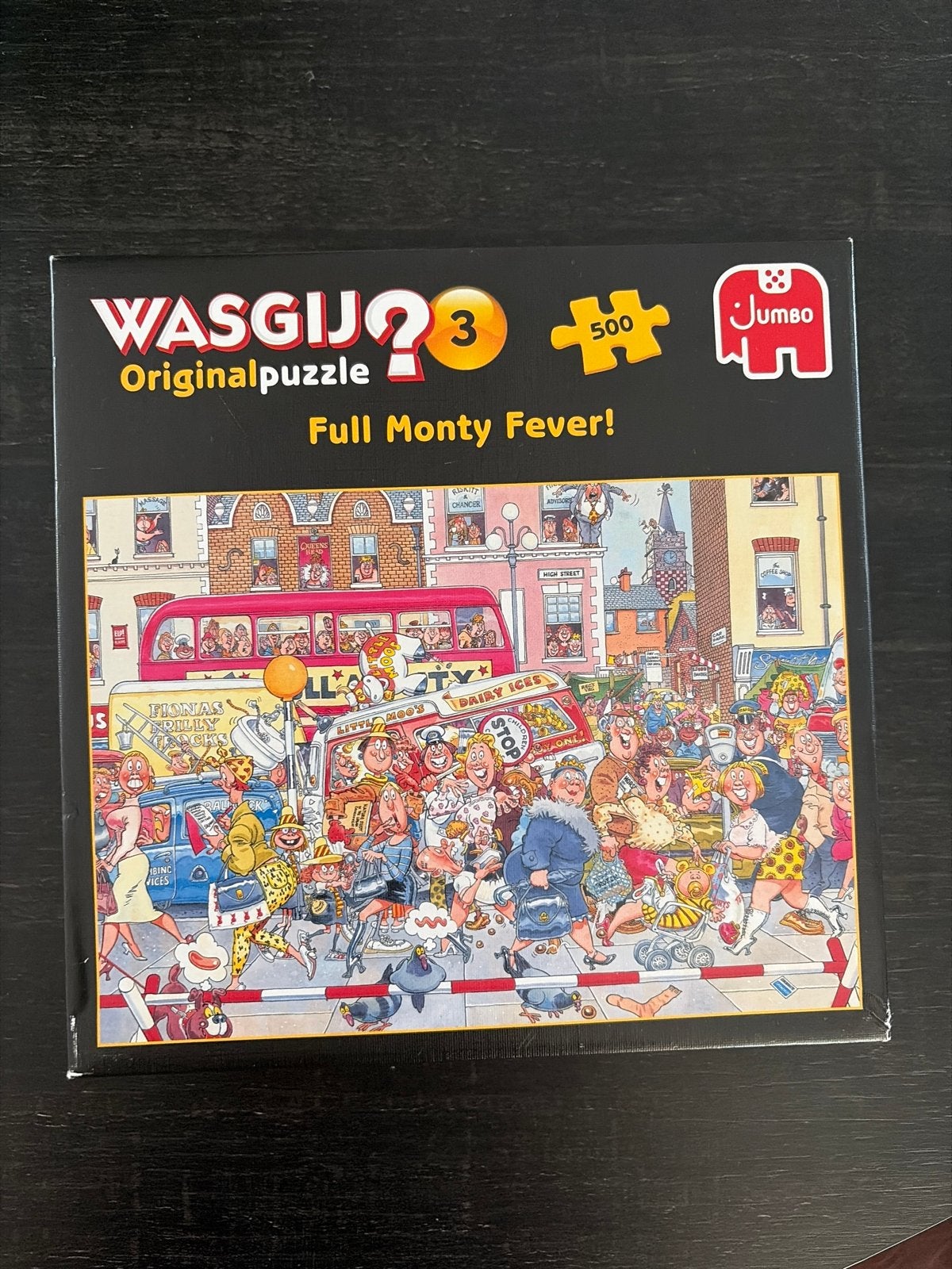 Wasgij Original Puzzel 3: Full Monty Fever! 500 stukjes, Ophalen, Minder dan 500 stukjes, Gebruikt, Legpuzzel