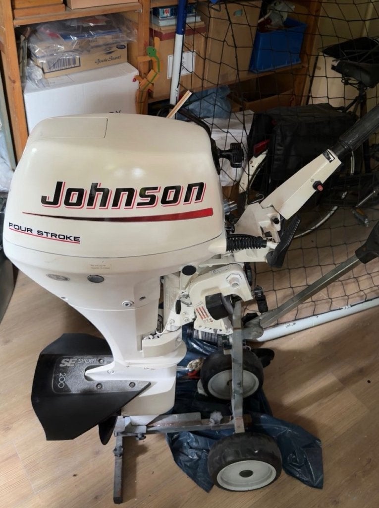 Johnson 9.9 PK 4-takt, Ophalen, Gebruikt, 5 tot 10 pk, Viertaktmotor