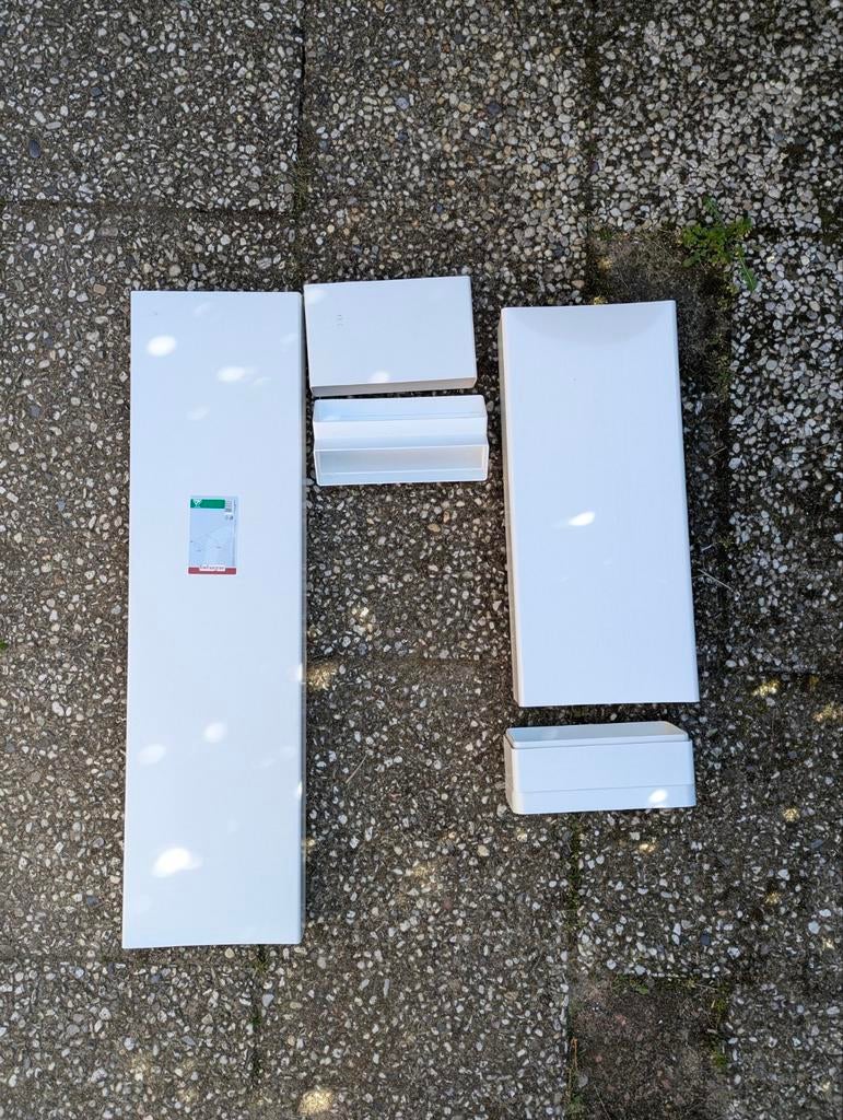 Vlakkanaal delen en bochten, Ophalen of Verzenden