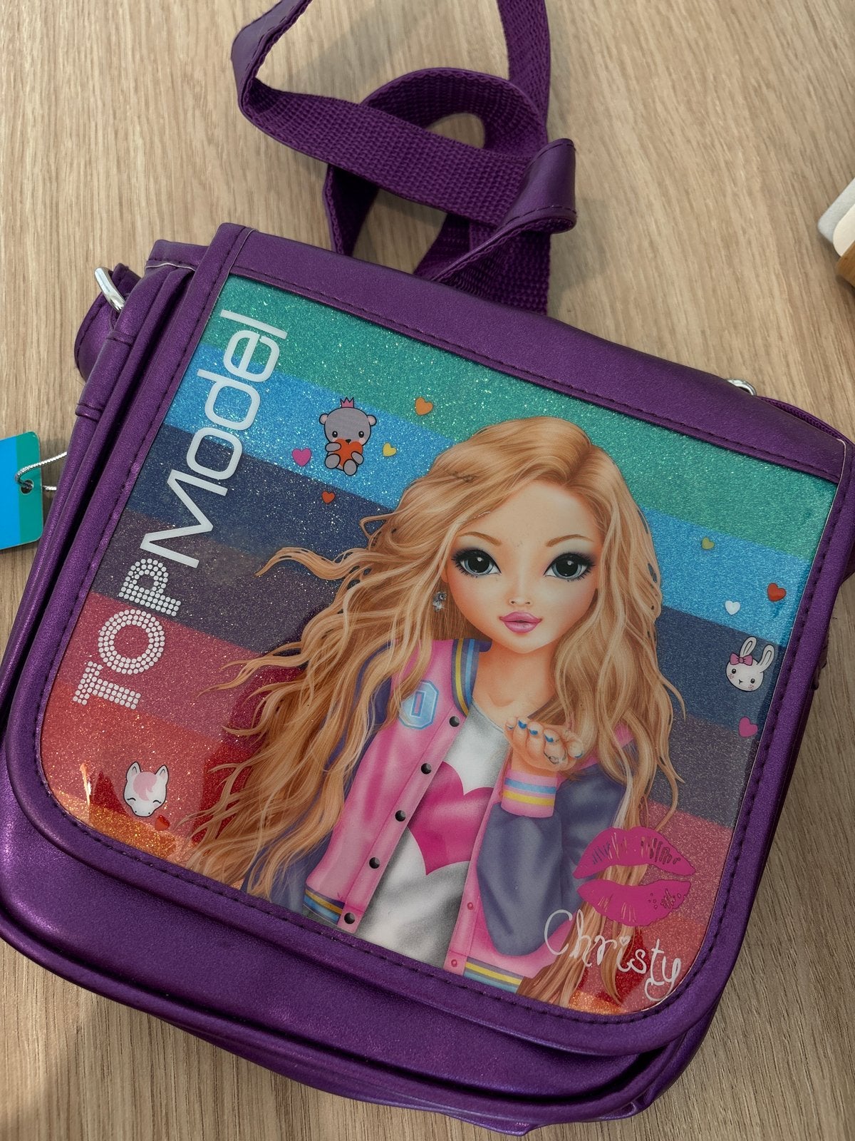 TopModel Christy schoudertasje paars nieuw, Ophalen of Verzenden, Nieuw, Paars, Overige merken