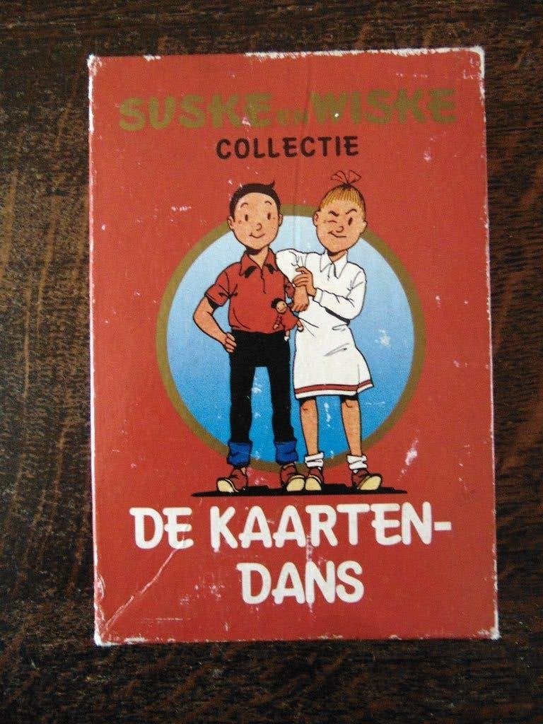 Vintage Suske en Wiske Colectie Kaartspel Compleet, Vijf spelers of meer, Ophalen of Verzenden, Zo goed als nieuw