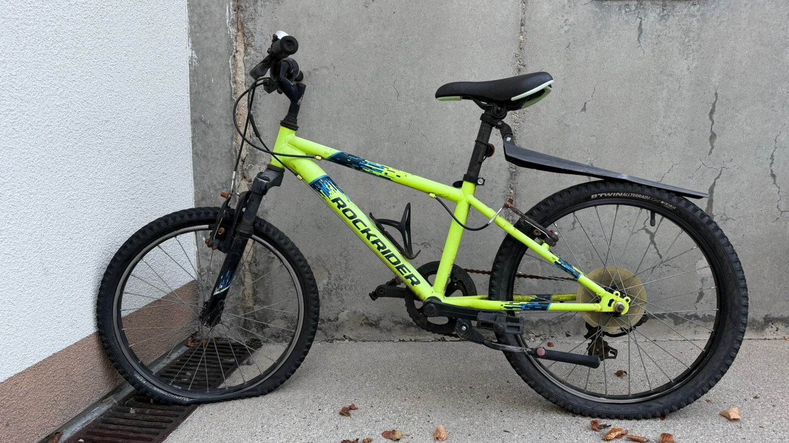 Rockrider 20 inch, Ophalen, Gebruikt, Staal, Velgrem