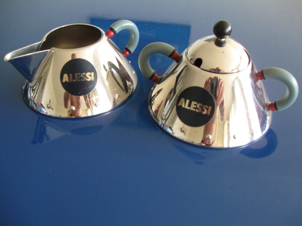 Alessi suiker en melk, Ophalen, Overige typen, Zo goed als nieuw, Metaal