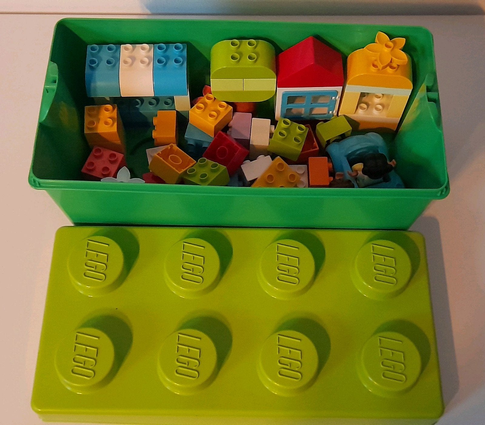 Lego Duplo Opbergdoos 10913, incl. alle onderdelen, Ophalen of Verzenden, Zo goed als nieuw, Duplo, Complete set