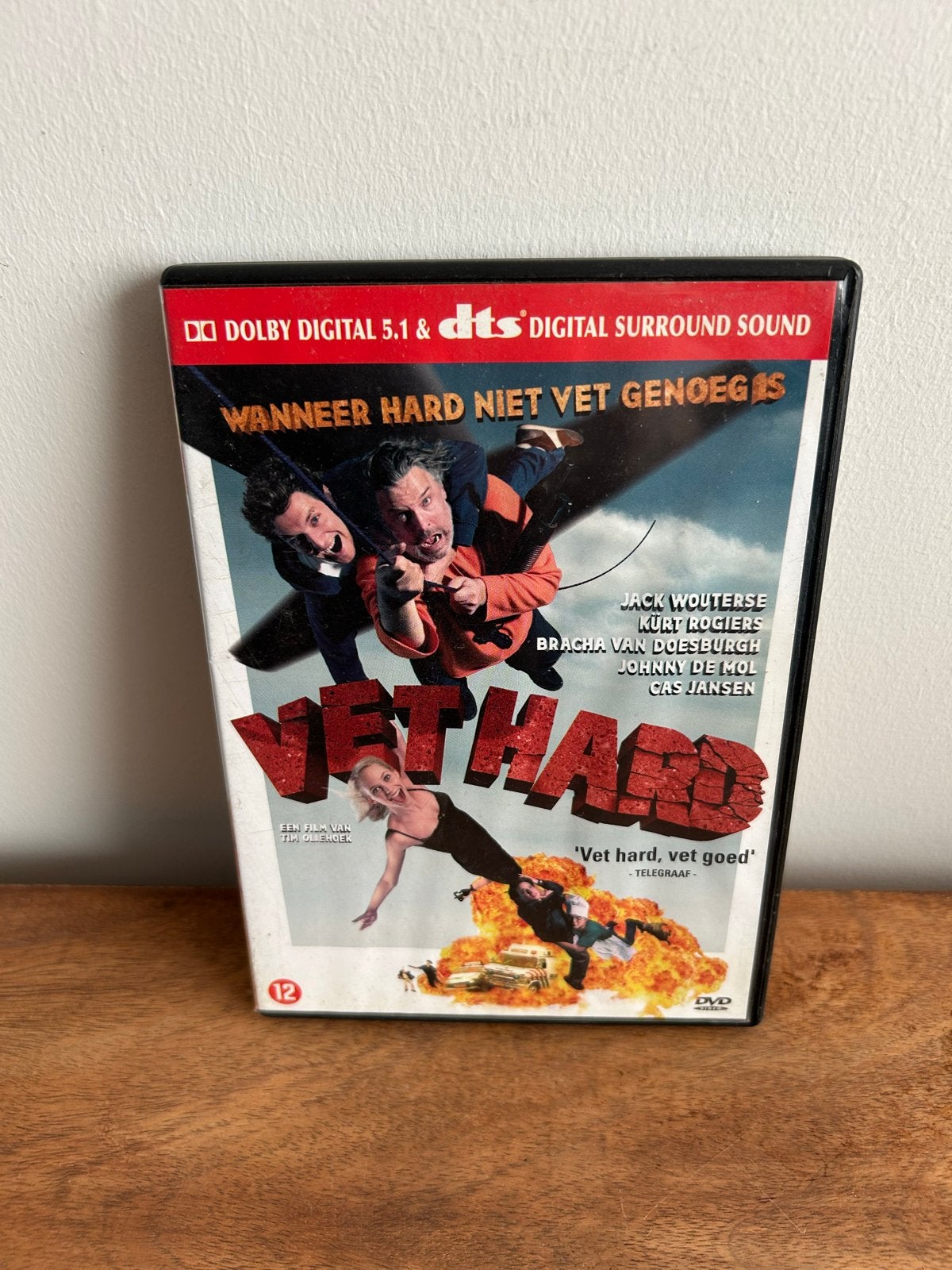 Vet Hard DVD - Actiekomedie met Jack Wouterse, Nederlands, Vanaf 12 jaar, Actiekomedie, Gebruikt