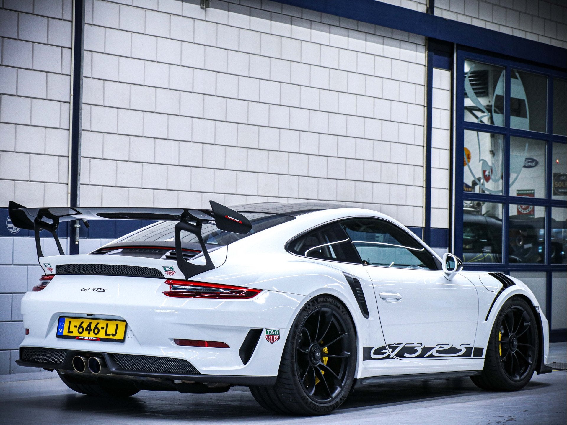 Porsche 911 GT3 RS | 991.2 | Weissach (bj 2018, automaat), Auto's, Porsche, Automaat, Achterwielaandrijving, Gebruikt, Alcantara