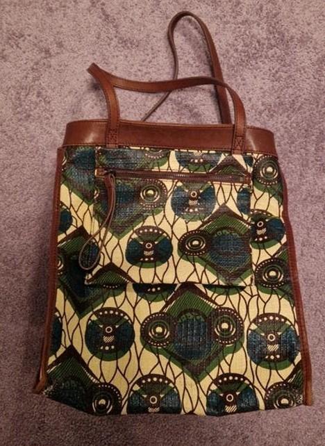 Marni at H&M tas shopper, 20 tot 30 cm, Bruin, Minder dan 40 cm, Ophalen of Verzenden