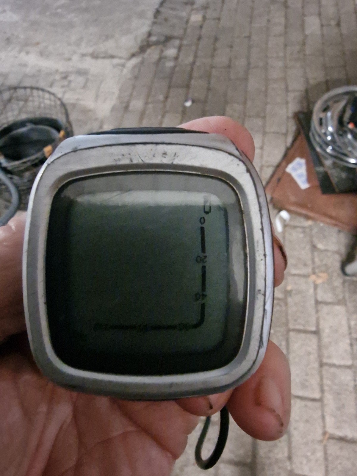 Sparta fietscomputer met bediening en sensoren, Ophalen, Snelheidssensor, Gebruikt
