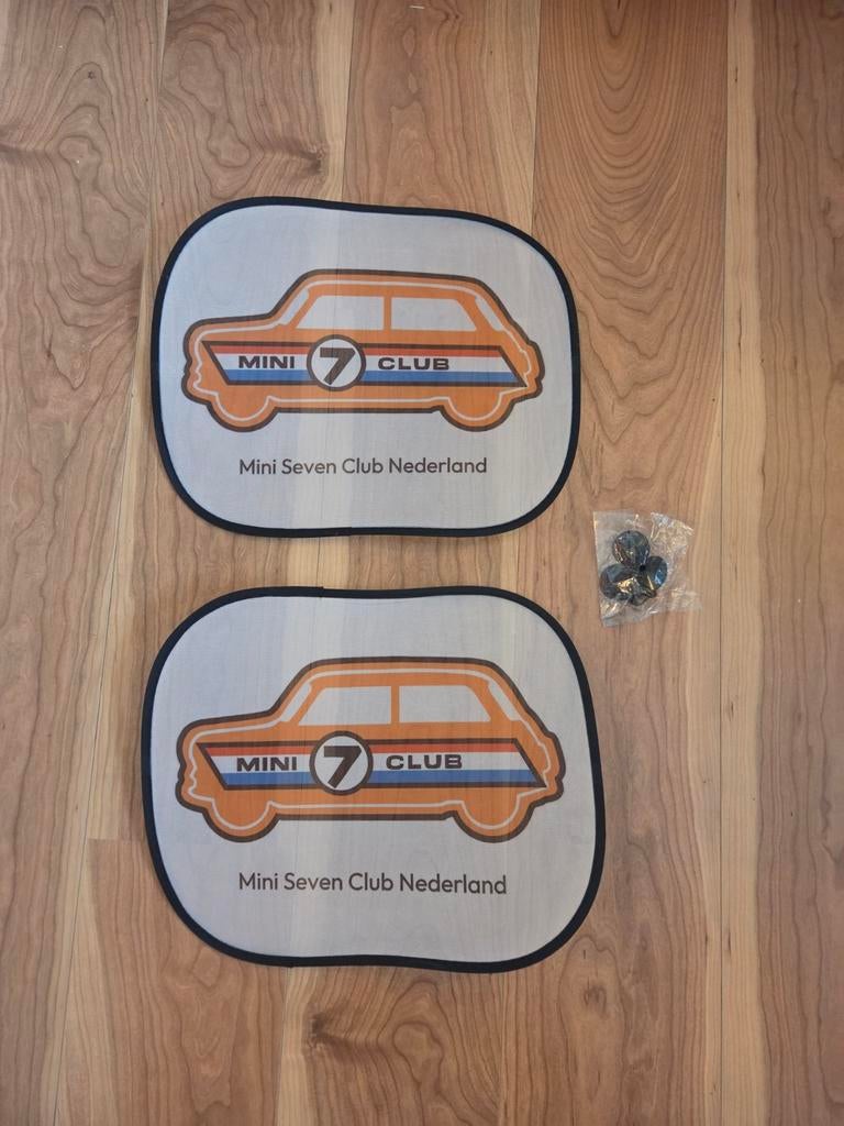 Zonneschermen Auto Mini Seven Club Nederland, Ophalen of Verzenden, Zo goed als nieuw