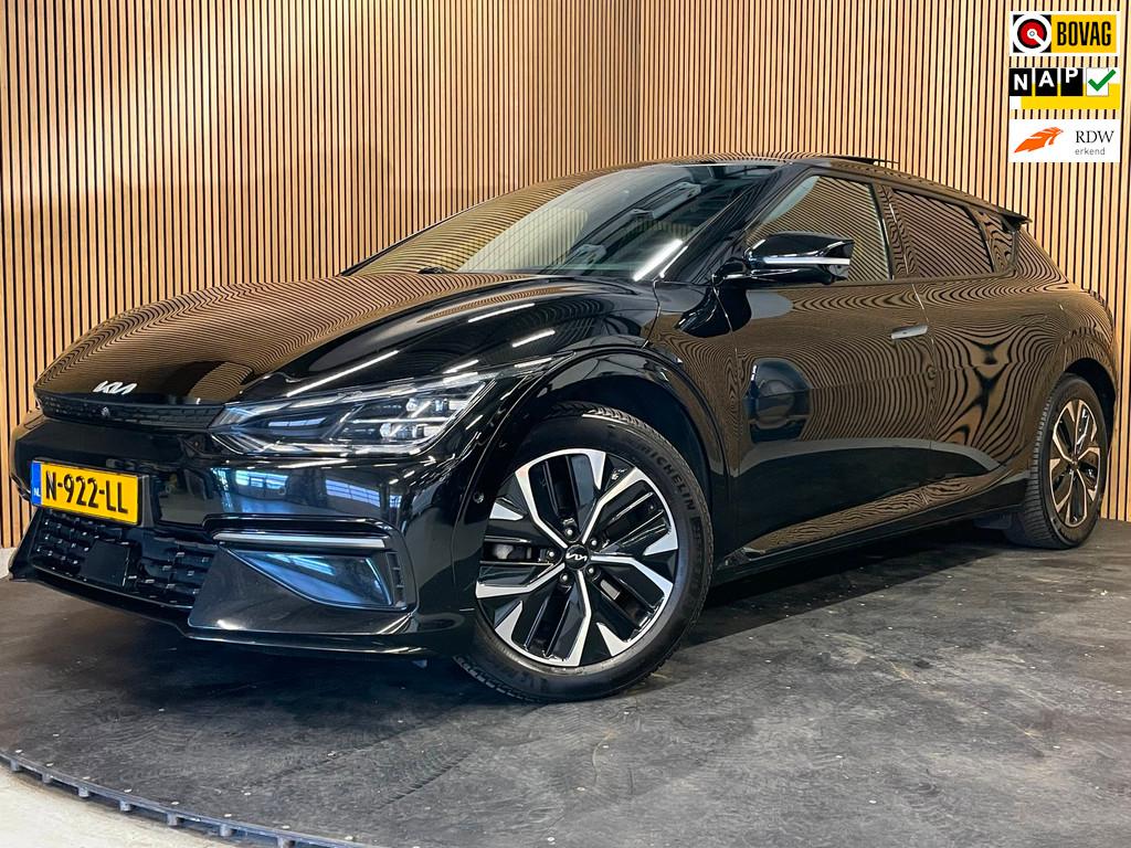 Kia EV6 GT-Line 77.4 kWh|100% SOH|FULL OPTION|AFN. TREKHAAK|, Automaat, Gebruikt, Zwart, 211 min