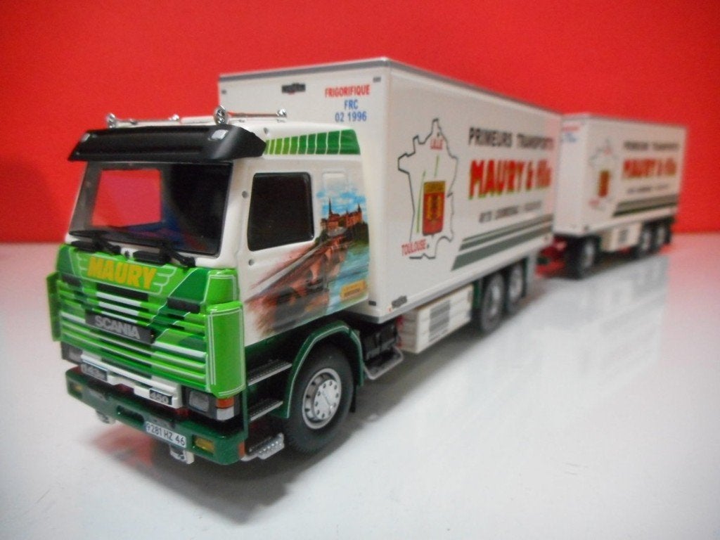 TEKNO SCANIA MAURY & FILS, FRANKRIJK 81406, Hobby en Vrije tijd, Modelauto's | 1:50, Ophalen of Verzenden, Nieuw, Bus of Vrachtwagen