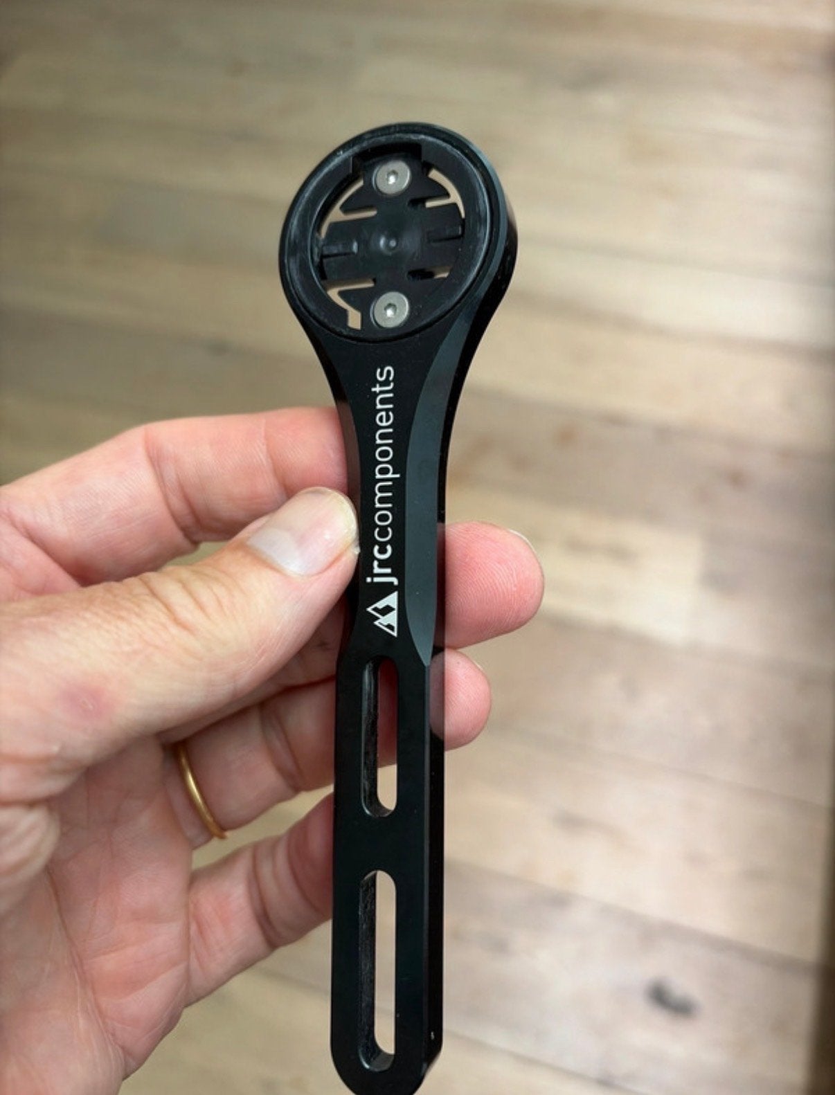 JRC Components fietscomputerhouder voor Wahoo/Garmin, Ophalen of Verzenden, Zo goed als nieuw