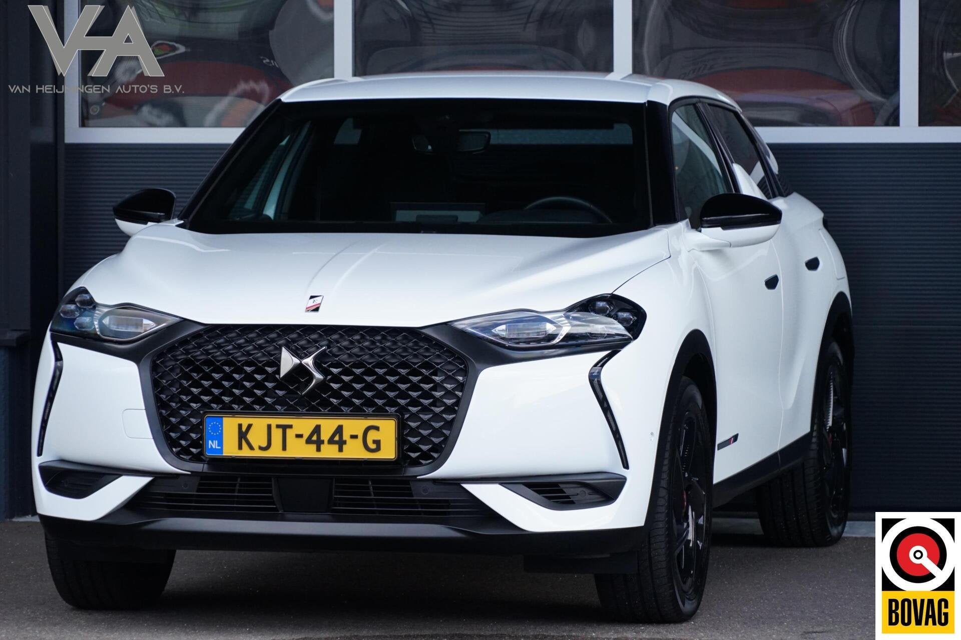 Ds 3 Crossback E-Tense Performance Line+ 50 kWh, SOH 98 %, s, Auto's, Dealer onderhouden, 136 pk, Gebruikt, Met garantie (alle)