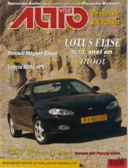 Autovisie 17 1996 : Citroen Saxo VTS - Lancia Delta 1.6 HPE, Ophalen of Verzenden, Gelezen, Algemeen