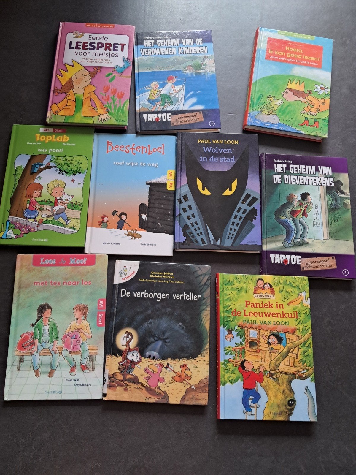 Kinderboeken, Ophalen, Zo goed als nieuw