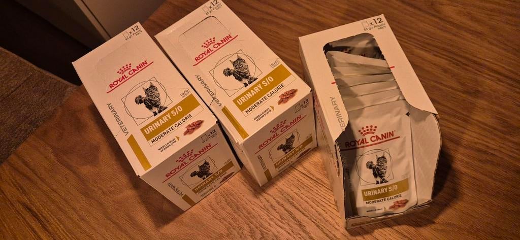 32x Royal Canin vetinary urinary s/o, Ophalen, Kat