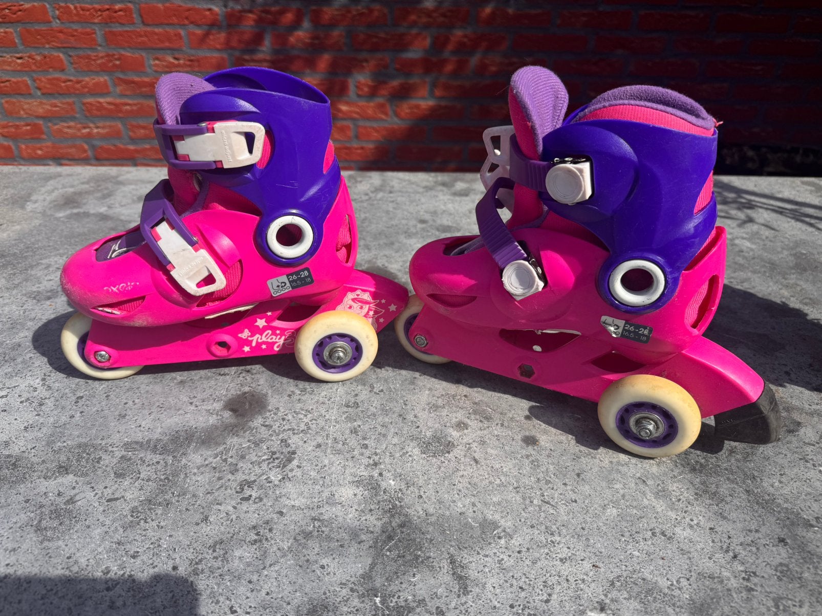 Skate / Rolschaatsen size: 26-28, Kinderen en Baby's, Speelgoed | Buiten | Rolschaatsen, Ophalen of Verzenden, Zo goed als nieuw