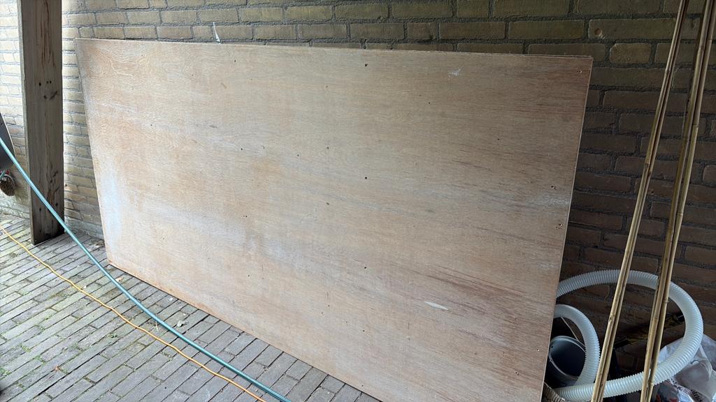 Multiplex hardhouten platen, Doe-het-zelf en Verbouw, Hout en Planken, Ophalen, Gebruikt, Minder dan 25 mm, Overige typen