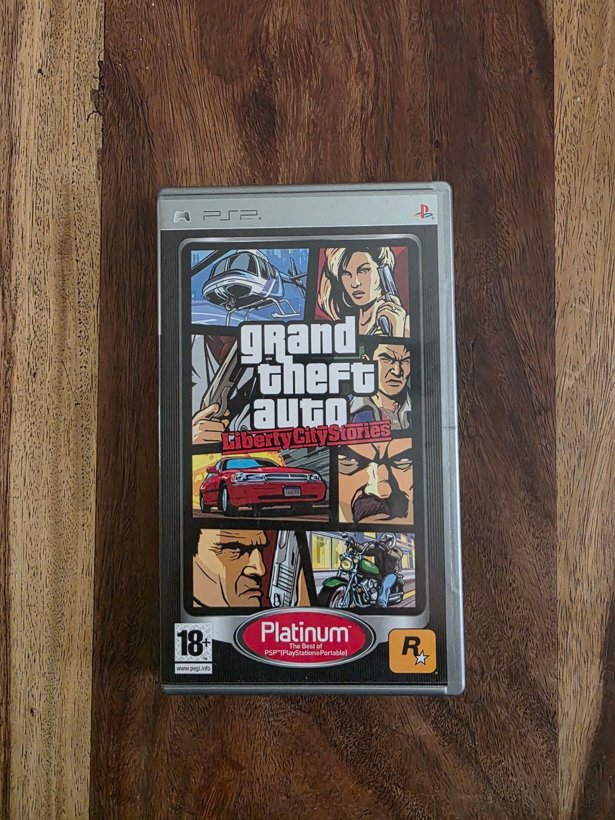 Grand Theft Auto: Liberty City Stories - PSP Platinum, Avontuur en Actie, Gebruikt, Vanaf 18 jaar, 1 speler