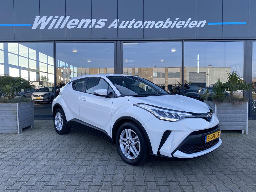 Toyota C-HR 1.8 Hybrid Active Camera, App-Connect & Adaptiev, Stof, 4 cilinders, Met garantie (alle), Wit