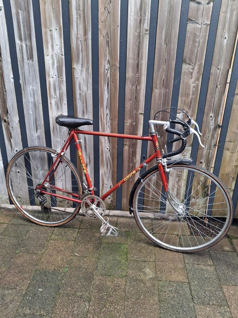 Gitane racefiets afgemonteerd met alle originele onderdelen, Ophalen, 10 tot 15 versnellingen, Overige merken