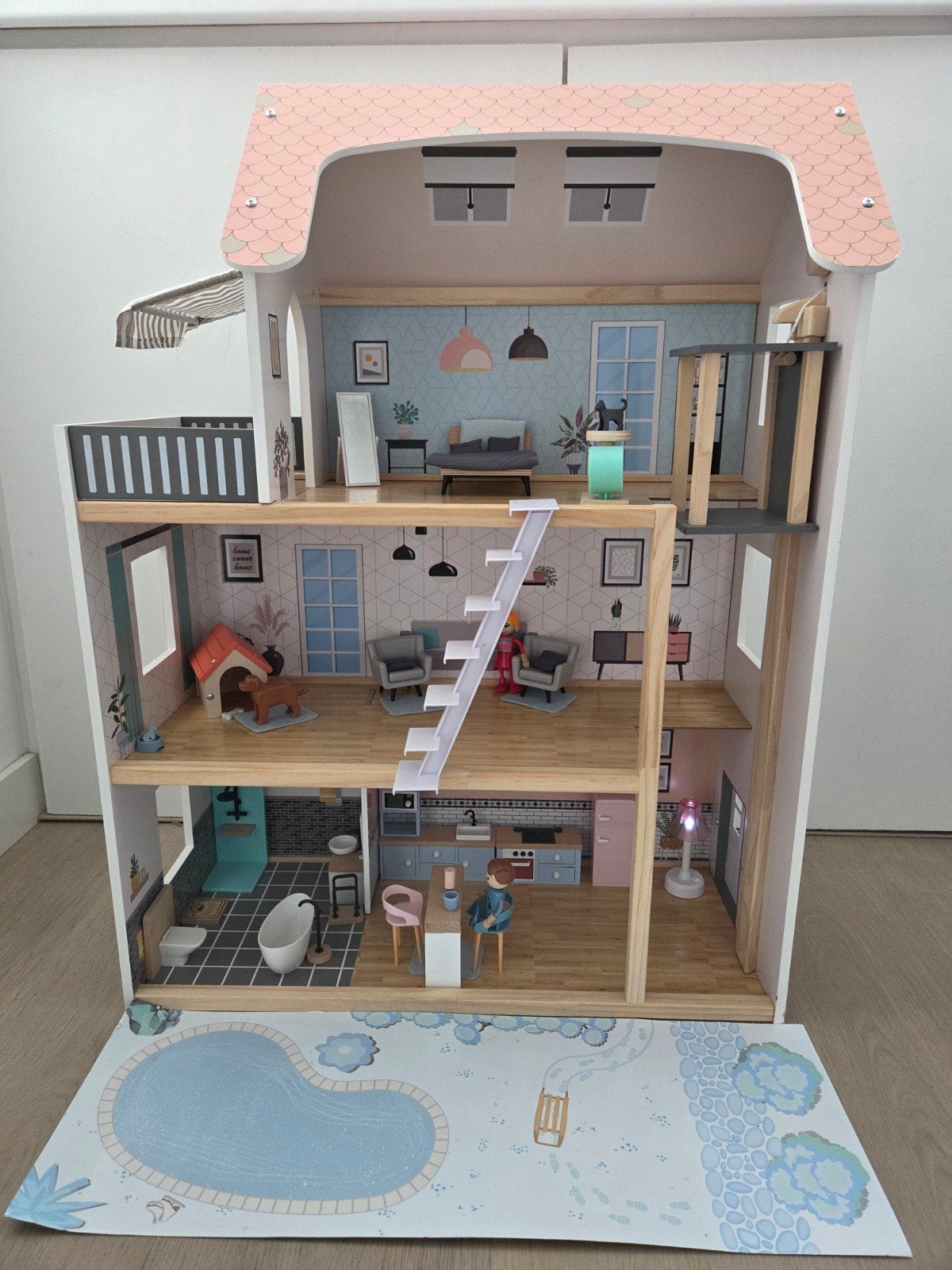 Poppenhuis, Ophalen, Zo goed als nieuw, Poppenhuis