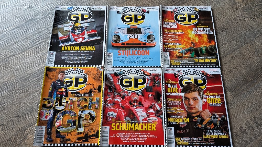 GP magazine complete jaargang 2024, Ophalen of Verzenden, Gelezen, Sport en Vrije tijd