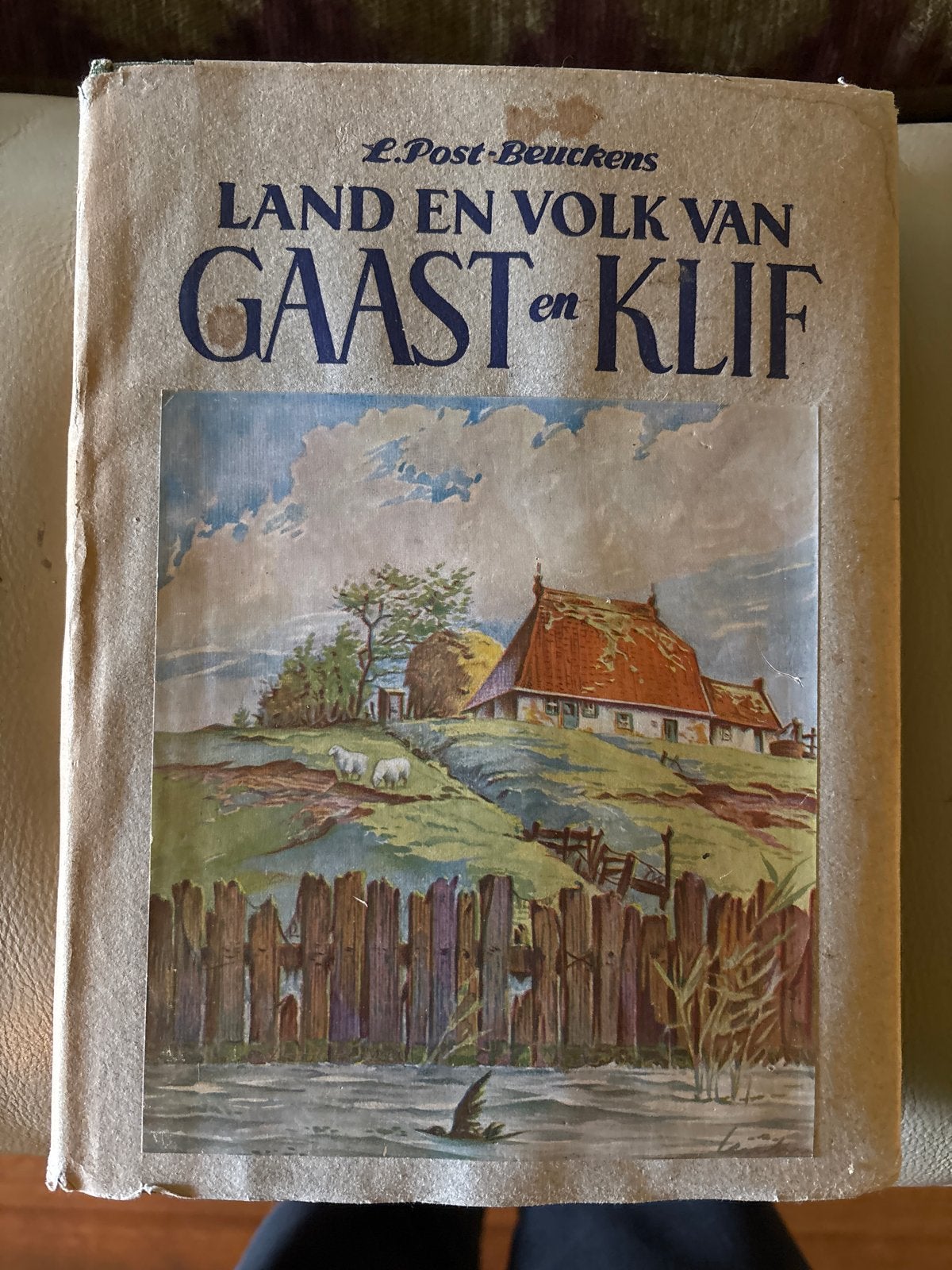 Land en Volk van Gaast en Klif - L. Post-Beuckens, Ophalen of Verzenden, Gelezen, Nederland
