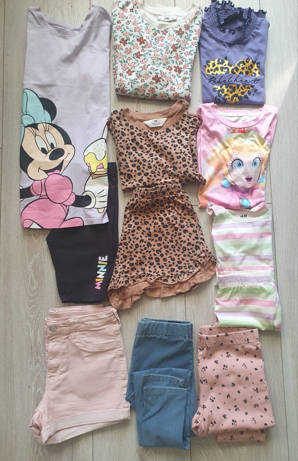Meisjeskleding Maat 140, Kinderen en Baby's, Kinderkleding | Maat 140, Meisje, Zo goed als nieuw, Setje, Diverse merken
