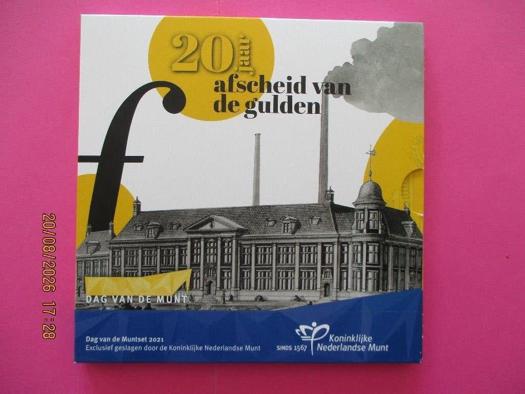 Dag van de Munt 2021 - Afscheid van de gulden, Postzegels en Munten, Munten | Nederland, Ophalen of Verzenden, Koningin Beatrix
