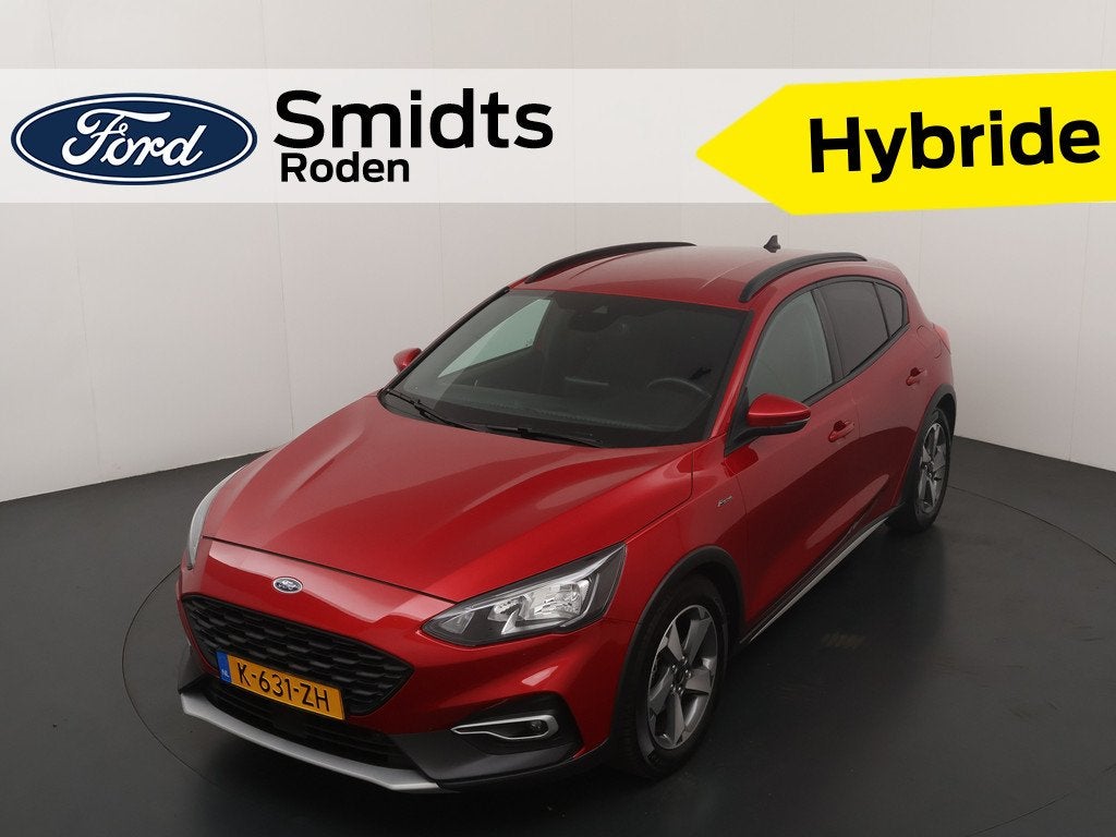 Ford Focus 125pk EcoBoost Hybrid Active X Business 5drs | Tr, Auto's, Ford, Stof, Gebruikt, Origineel Nederlands, Hybride Elektrisch/Benzine