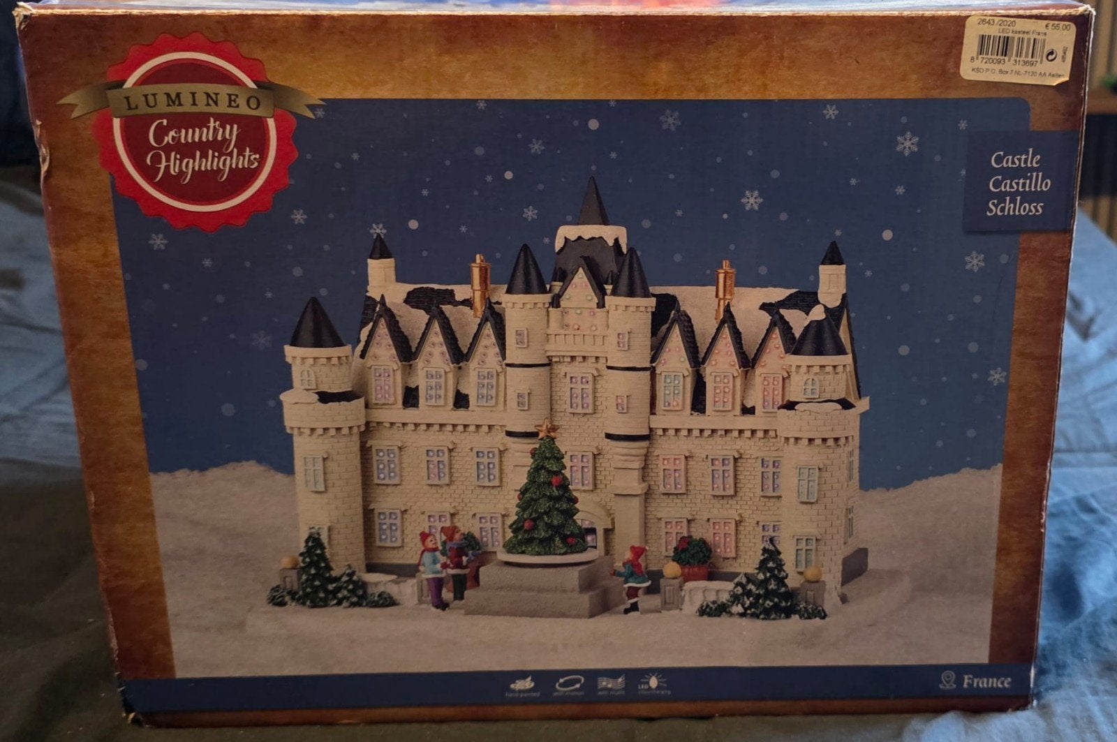 kerst huisjes, Diversen, Ophalen, Gebruikt