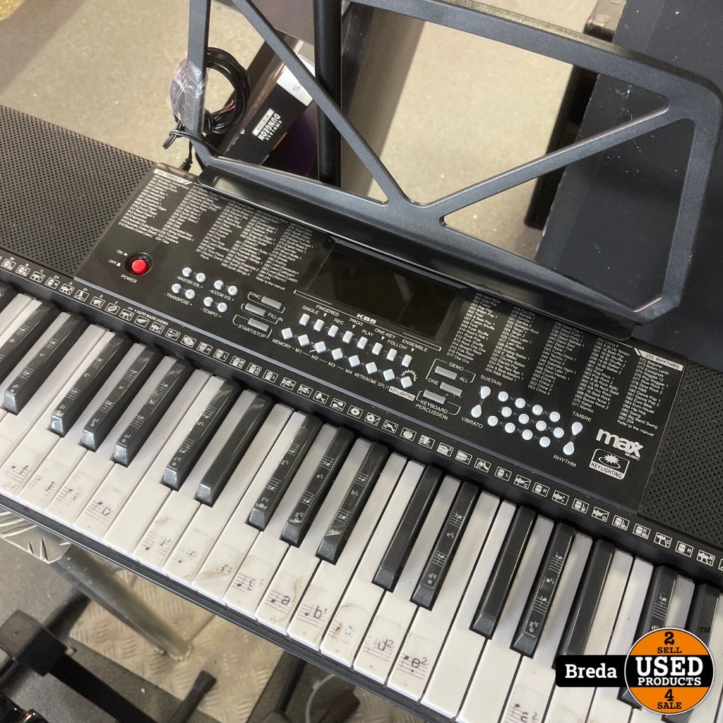MAX KB5 keyboard voor beginners - Nette staat, 3com, Zo goed als nieuw, Support@3com.com, 1501 Page Mill Road
Palo Alto, CA 94304
United States